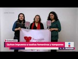 Gobierno de Colombia quita impuesto a las toallas femeninas | Noticias con Yuriria Sierra