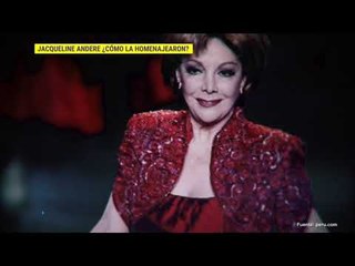 Homenaje a Jacqueline Andere por 65 años de trayectoria artística | De Primera Mano