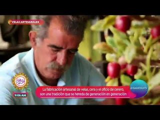 Fabricación de velas artesanales en Tenango del Valle | Sale el Sol