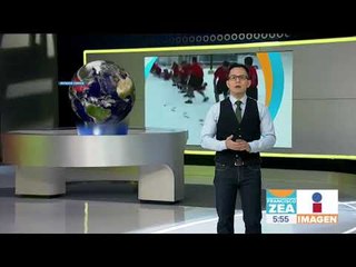 ¡Se registra la primera nevada en Estados Unidos! | Noticias con Francisco Zea