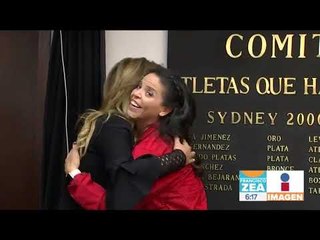La mexicana Luz Acosta recibió su medalla olímpica | Noticias con Francisco Zea