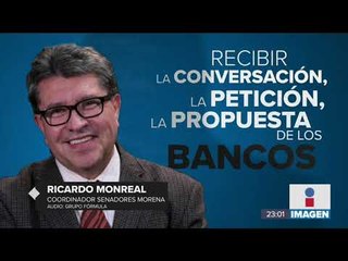 Скачать видео: Monreal asegura que nadie tocará las comisiones bancarias por el momento | Noticias con Ciro