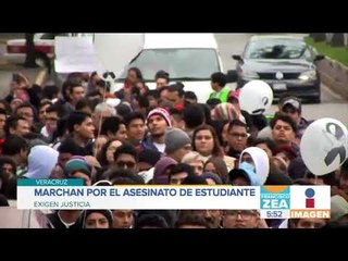 Estudiantes de la Universidad Veracruzana marchan en Orizaba por el asesinato de Valeria | Paco Zea