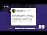 Beatriz Gutiérrez Müller trabajará sin paga | Noticias con Yuriria Sierra