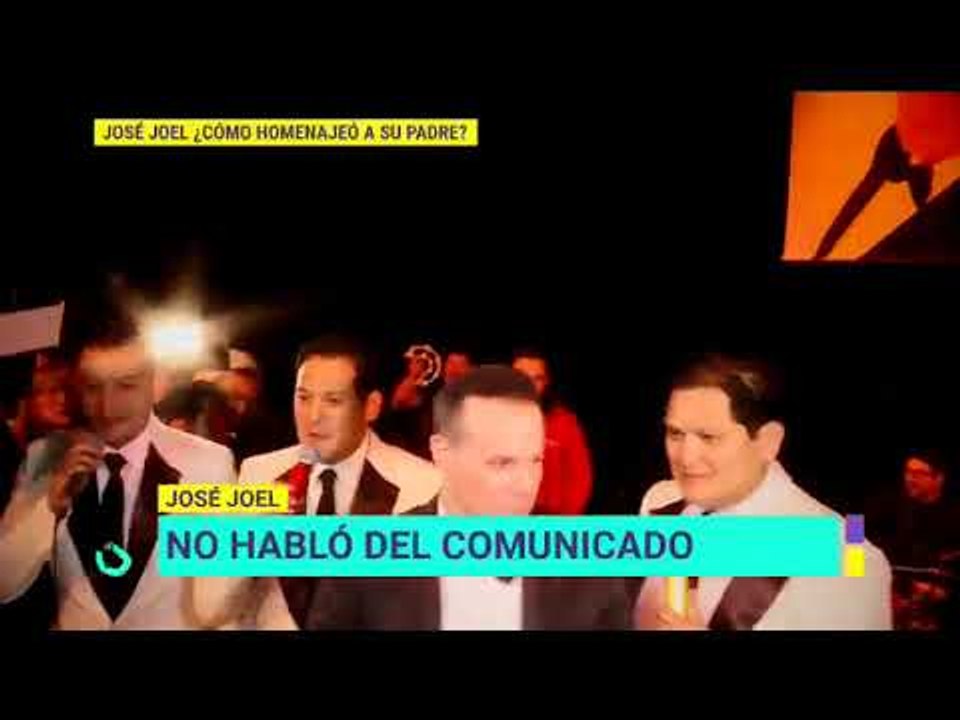 José Joel rinde homenaje a la distancia y sigue lanzando acusaciones | De Primera Mano