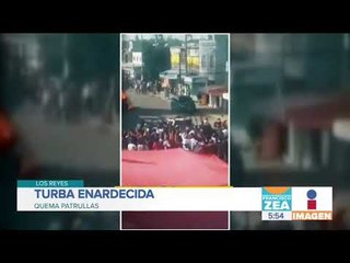 Queman dos patrullas en el Estado de México | Noticias con Francisco Zea