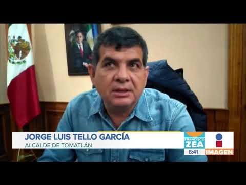 Reportan bloqueos y quema de camiones en Tomatlán, Jalisco | Noticias con Francisco Zea