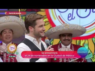 ¡Paco de María viene con nueva fusión de mariachi! | Sale el Sol