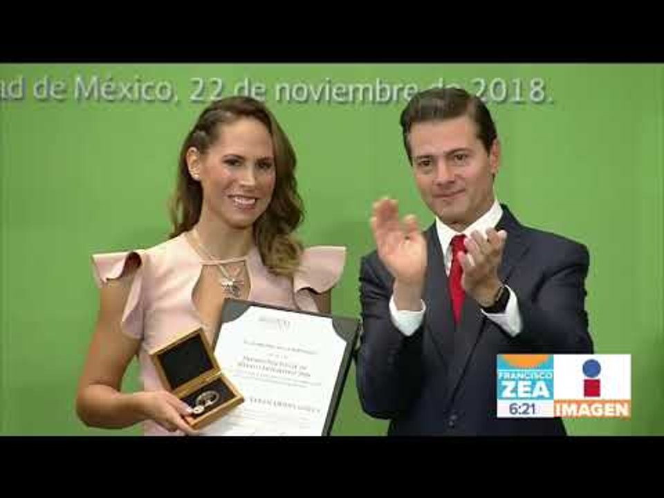 Enrique Peña Nieto entregó el Premio Nacional de Deportes 2018 | Noticias con Francisco Zea