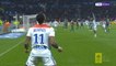 Denayer header seals win for 10-man Lyon