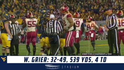 Will Grier Highlights: Oklahoma-West Virginia 2018
