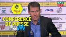 Conférence de presse Amiens SC - Olympique de Marseille (1-3) : Christophe PELISSIER (ASC) - Rudi GARCIA (OM) / 2018-19