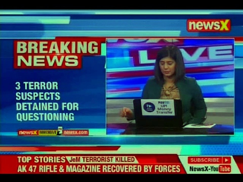 3 terror suspects from J&K detained in Pathankot