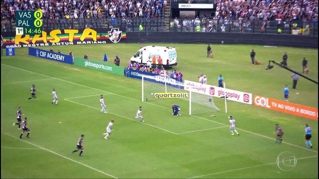 Vasco x Palmeiras (Campeonato Brasileiro 2018 37ª rodada) 1° tempo