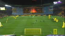Nantes fans give Angers fiery welcome