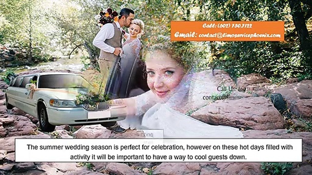 4 Fantastic Reasons to Give Wedding Guests an Opportunity to Cool Down by Limo Service Phoenix