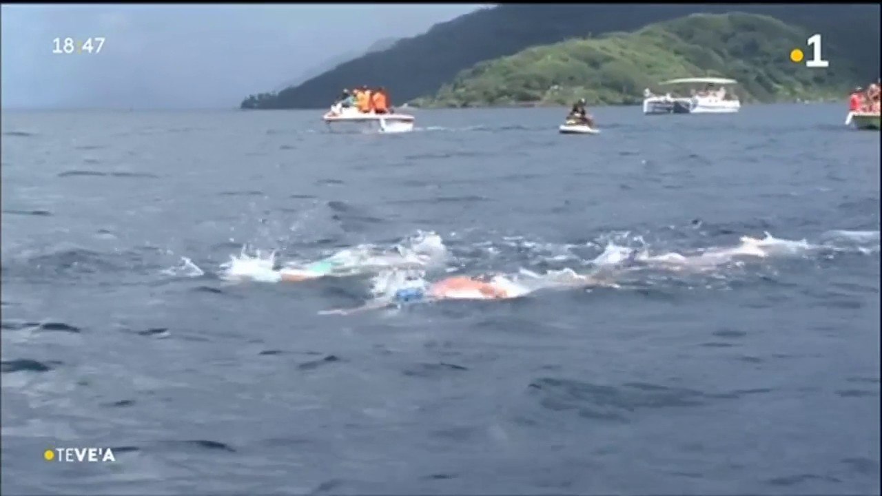 TH : 80 nageurs engagés dans la 7e channel race entre Tahaa et Raiatea