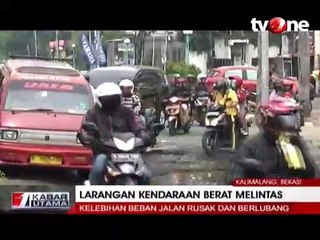 Kendaraan Berat Dilarang Melintasi Kalimalang
