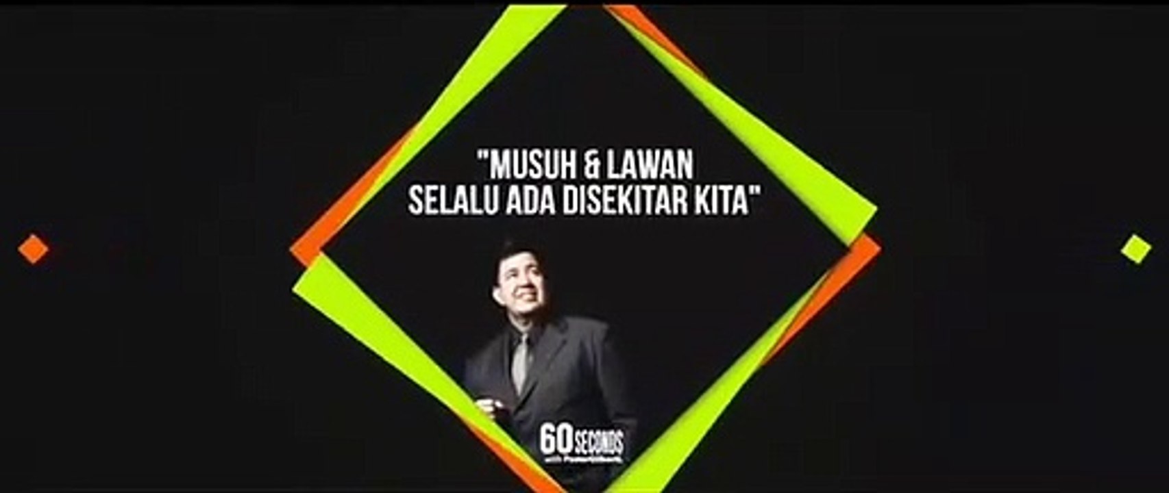 60 Detik Bersama Pdt. Gilbert Lumoindong - Musuh & Lawan Selalu Ada Disekitar Kita