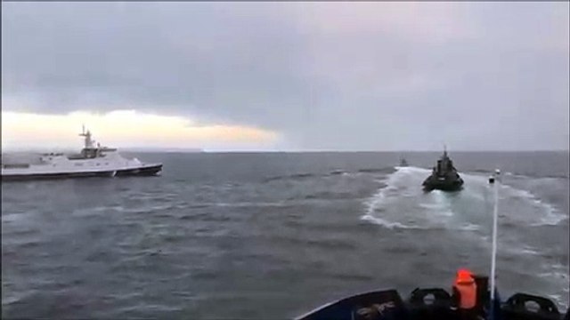 The military ship of the Russian Federation rammed a tug of Naval Forces of Ukraine in the Sea of Azov