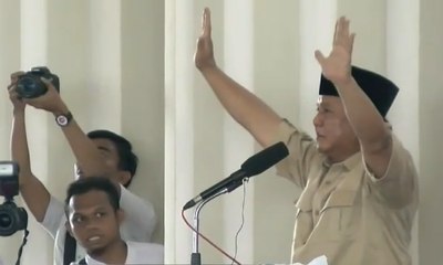Prabowo Subianto Hadiri Silaturahmi Ponpes Hidayatullah Balikpapan