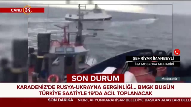 Rusya, Ukrayna savaş gemilerine ateş açtı