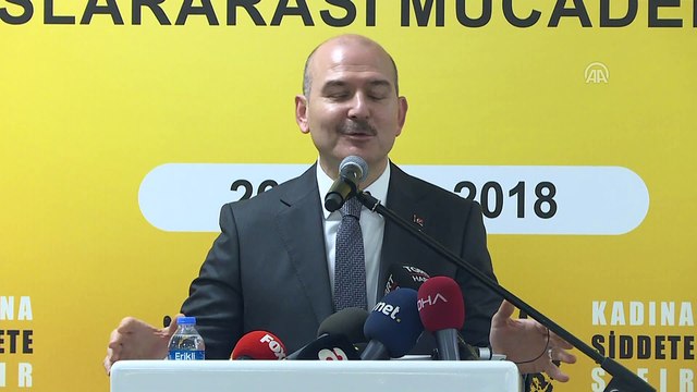 Soylu: 'Terör örgütlerinde bir tek şey gördüm kadın ve çocuk istismarı' - ANKARA