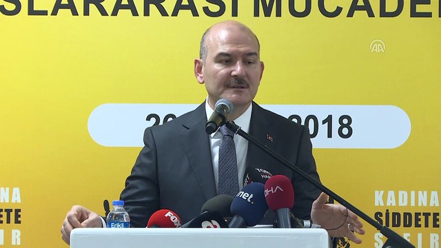 Soylu: 'Kadın cinayetlerinde yüzde 22 azalış gözükmektedir' - ANKARA