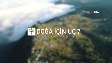 Türkiye'nin Eşşiz Dağ Manzaraları Havadan Görüntülendi