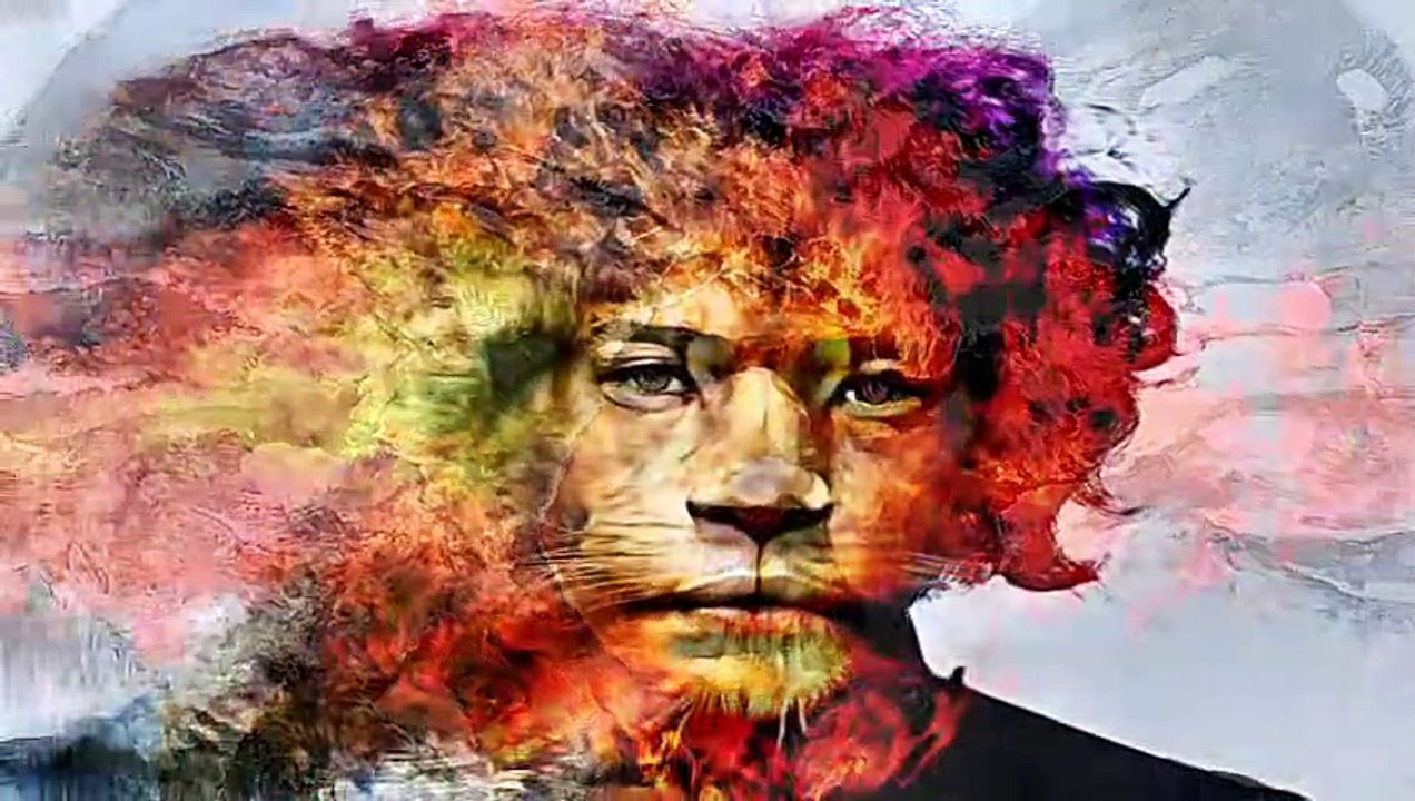 Jimi Hendrix artistic GIF