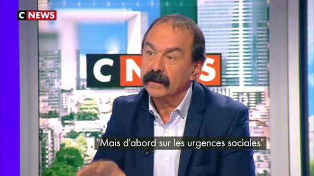 Philippe Martinez, secrétaire général de la CGT : Il faut que le président fasse des annonces concrètes, mais d'abord sur les urgences sociales