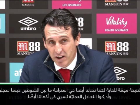 كرة قدم: الدوري الإنكليزي: تحلّينا بالهدوء مفتاح فوزنا أمام بورنموث- إيمري