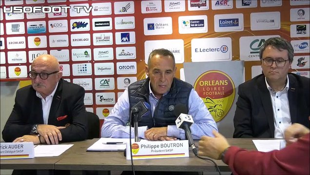 Conférence de presse Organisation du match USO-PSG (23/11/2018)