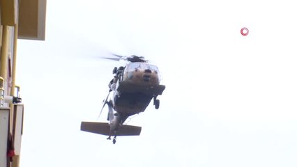 Ekiplerin Helikopter Enkazı Üzerindeki Çalışmaları Sürüyor