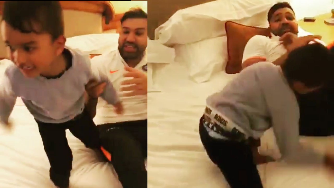 Shikhar Dhawan Son's Zorawar Dhawan Beating Rohit Sharma, Know Why | वनइंडिया हिंदी