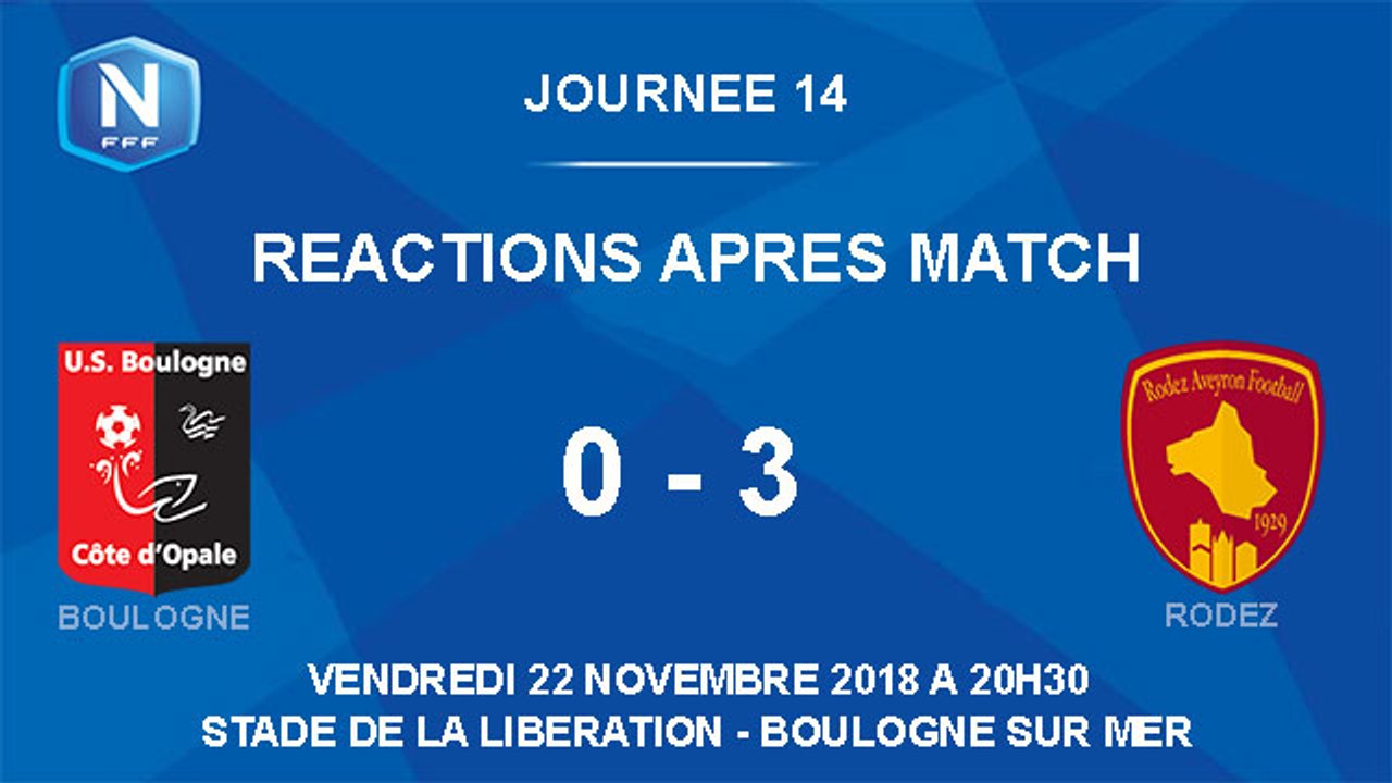 J14 Réactions après match USBCO - Rodez