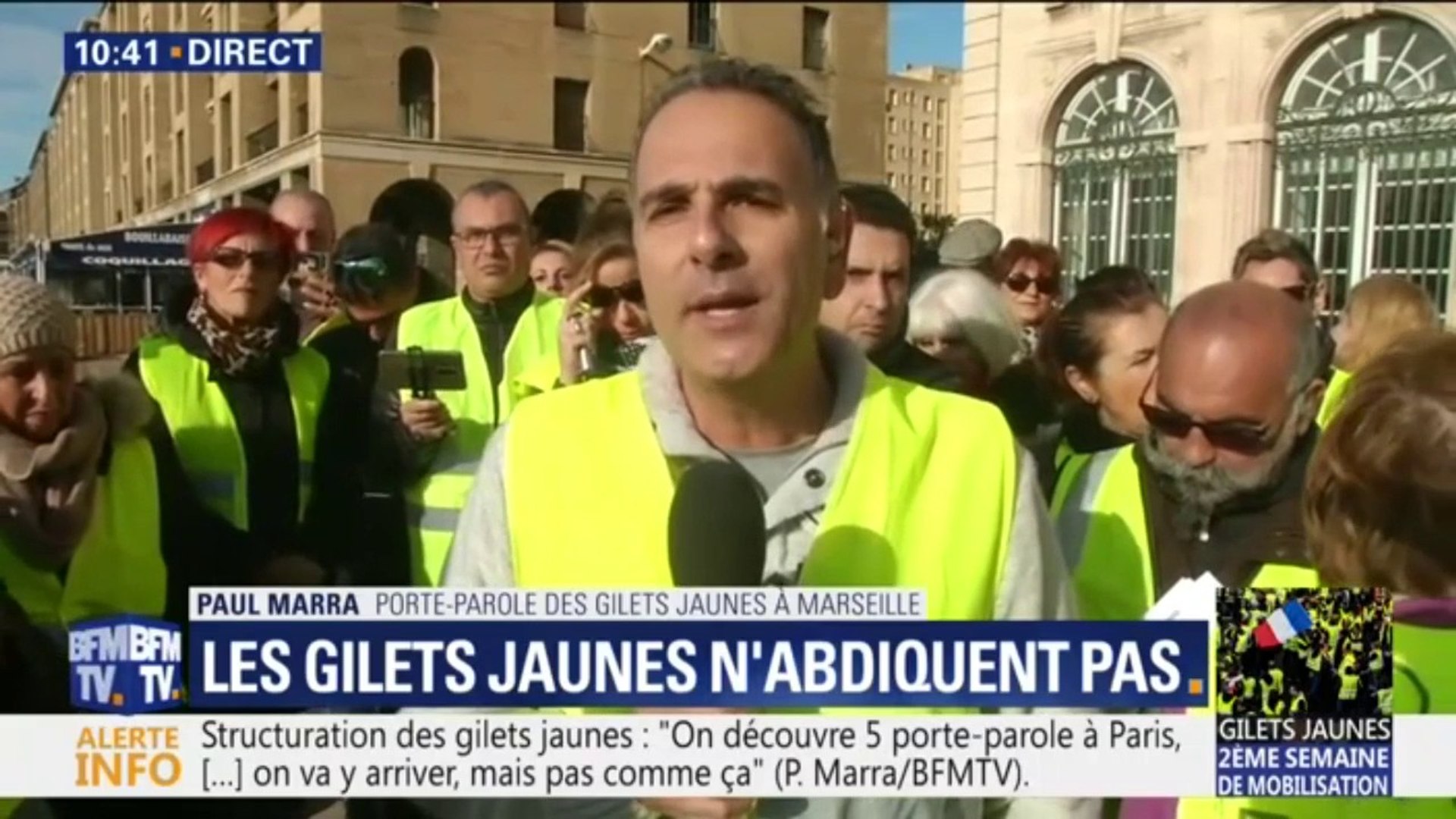 A Marseille Les Gilets Jaunes Se Mobilisent Pour La Grande Collecte De La Banque Alimentaire