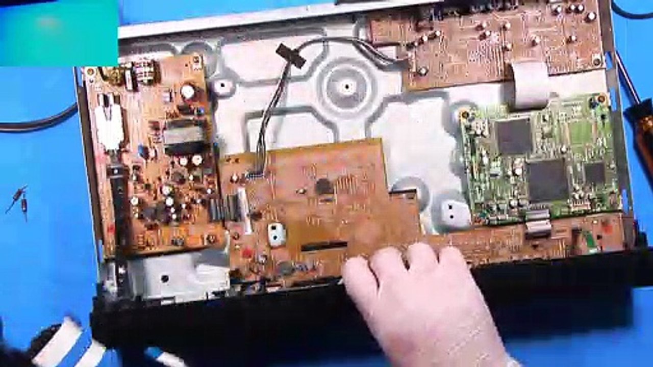 Fixing a Sony DVD/CD "No Disc" error.