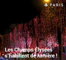 Cérémonie d'illuminations des Champs Elysées