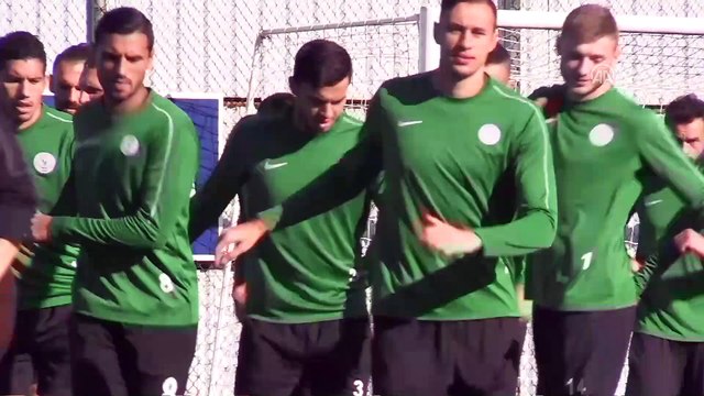 Çaykur Rizespor'da MKE Ankaragücü maçı hazırlıkları - RİZE