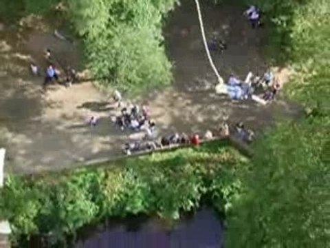 Mon saut à l'élastique - Viaduc de la souleuvre
