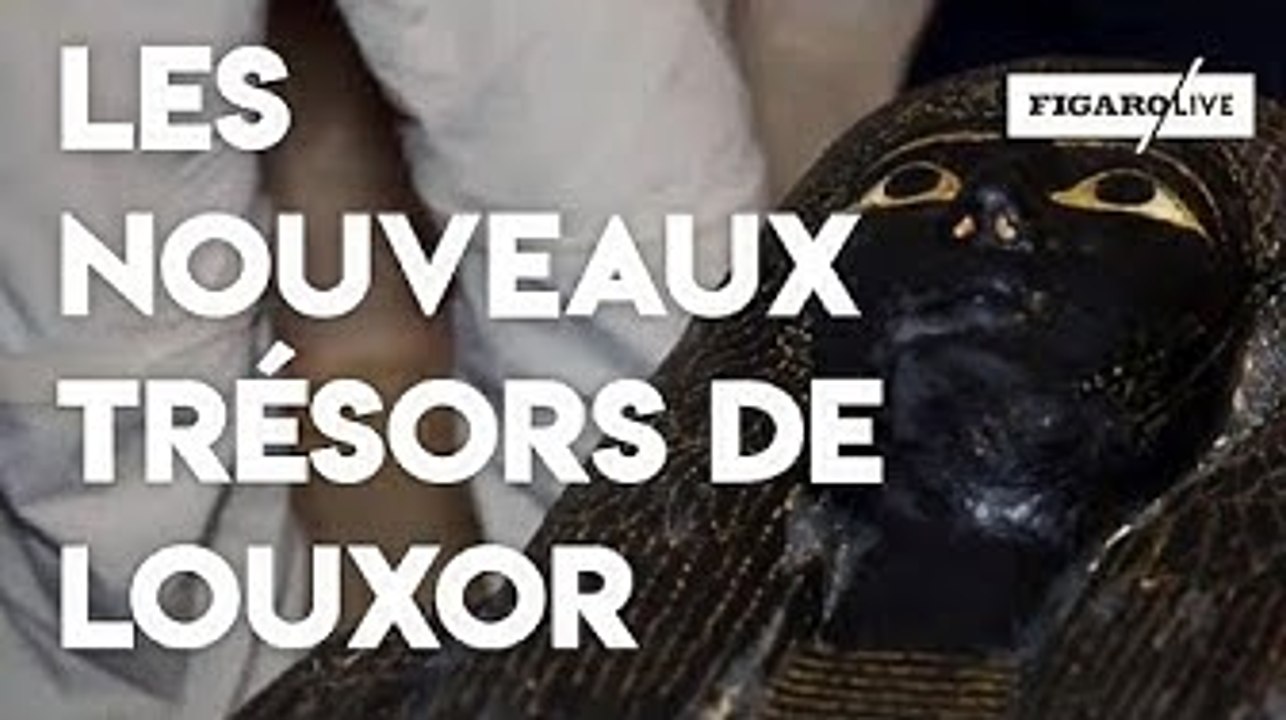 Égypte : un tombeau et des sarcophages découverts à Louxor