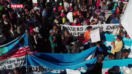 Tension à la frontière entre les Etats-Unis et le Mexique