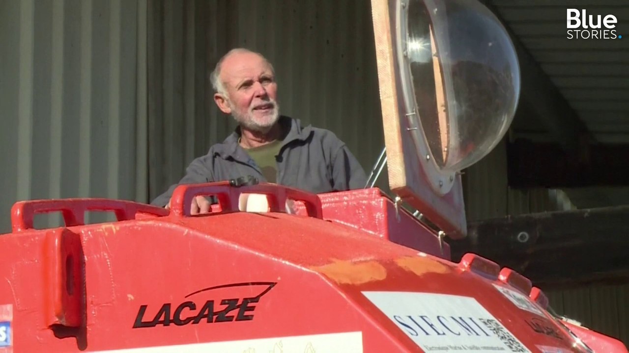 À 71 ans, ce retraité s'apprête à traverser l'Atlantique à bord d'un tonneau