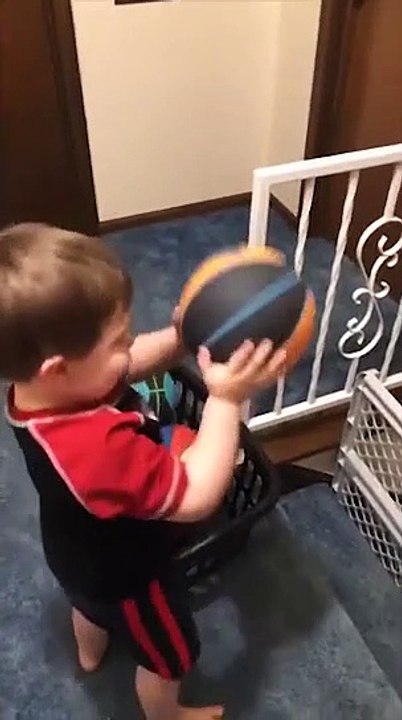 This 3-year-old can land more trickshots than you