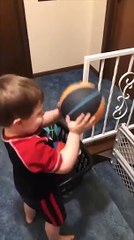 This 3-year-old can land more trickshots than you
