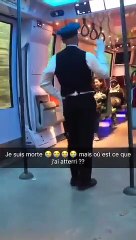 SNCF : Le contrôleur qui fait des pas de danse dans le train (TER)