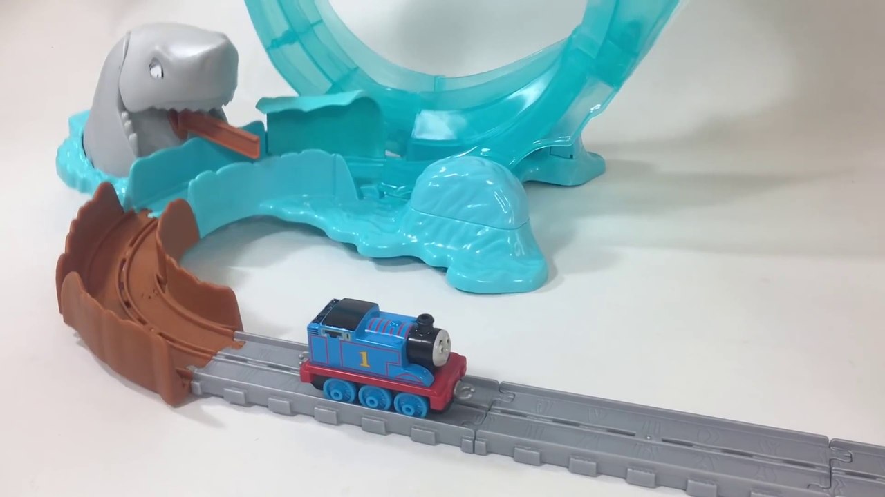 THOMAS & FRIENDS Adventures Shark Escape Train Fisher Price Learn Preschool STEM || Keith's Toy Box