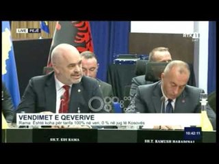 Ora News - Rama: BE ti japë fund dyfytyrësisë me shqiptarët, nuk do rrimë vrima e fundit e kavallit