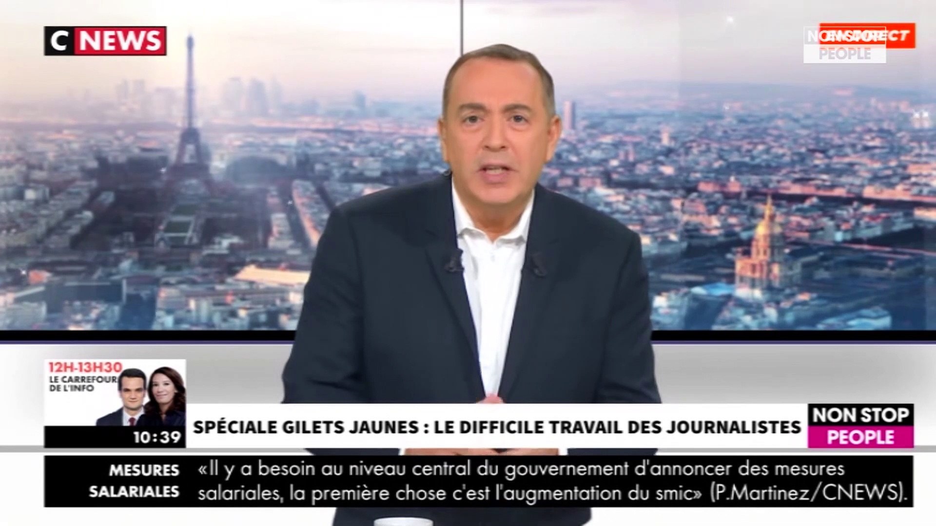 Morandini Live Spéciale Gilets Jaunes Focus Sur Le Difficile Travail Des Journalistes Vidéo